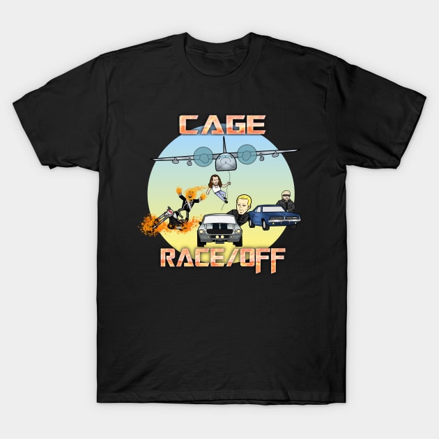 Race Off T-Shirt by CagingGreatness